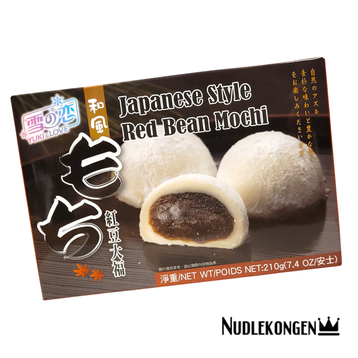 JAPANESE STYLE RED BEAN MOCHI - 210 GR