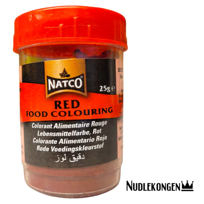 RED FOOD COLOUR POWDER - 25 GR