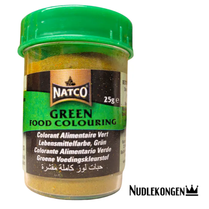 GREEN FOOD COLOUR POWDER - 25 GR