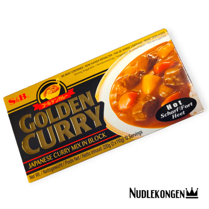 GOLDEN CURRY MIX IN BLOCK - HOT 
