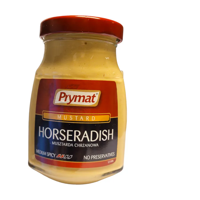DATOSALG / HORSERADISH MUSTARD - MEDIUM SPICY - 185 GR