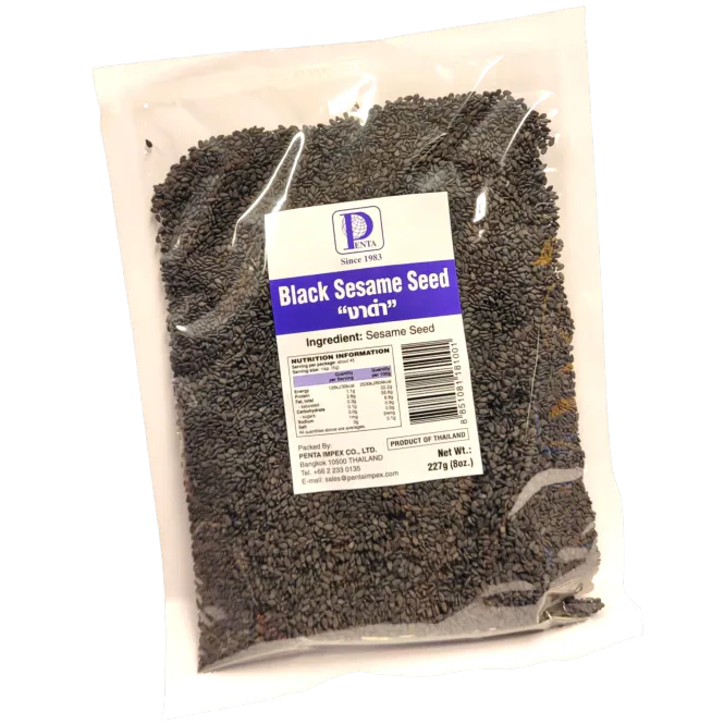 Hovedbilde SVARTE SESAMFRØ / BLACK SESAME SEED - 227 GR