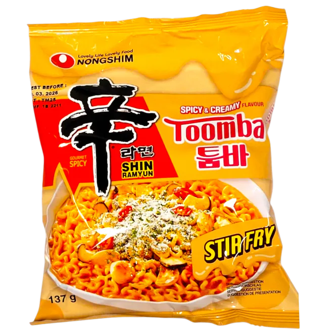 Hovedbilde SHIN RAMYUN TOOMBA - SPICY & CREAMY - 137 GR