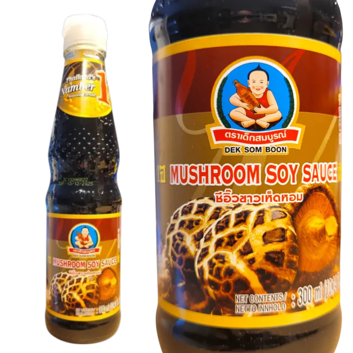 HEALTHY BOY MUSHROOM SOY SAUCE - SOYASAUS MED SOPP 300 ML